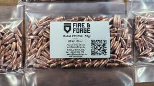 Fire & Forge .224 55gr FMJ - 100st