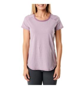 Freya S/S Top | Plum Htr | S