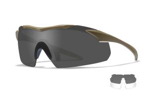 WileyX Vapor Tan Frame Two Lens Grey/Clear