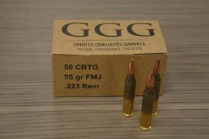 GGG .223 REM 55gr FMJ
