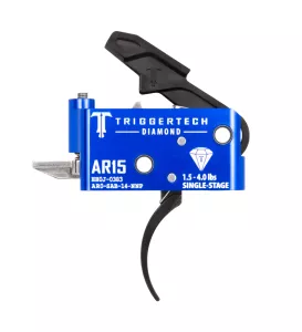 TriggerTech AR15 1-stage Diamond Pro Curved Black