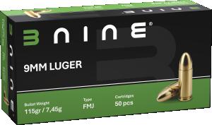 B-Nine 9x19 FMJ 115gr