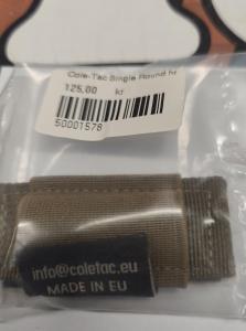 Cole-Tac Single Round holder | Coyote