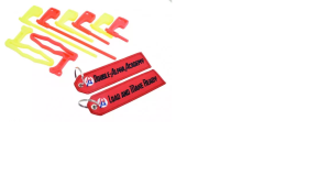 DAA Chamber Flag - 2pack with DAA keychain | 12ga