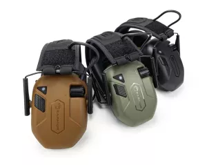 EARMOR M300T Electronic Hearing Protection - Green