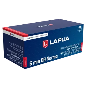 Lapua 6mm BR Norma 105gr ScenarL OTM - 50st