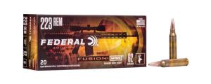 Federal Fusion .223rem 62gr Bonded Soft Point