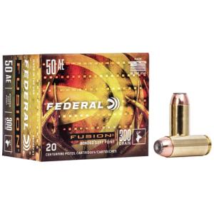 Federal Fusion .50 AE 300gr JHP