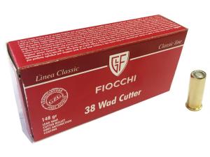 Fiocchi .38spl 148gr WC