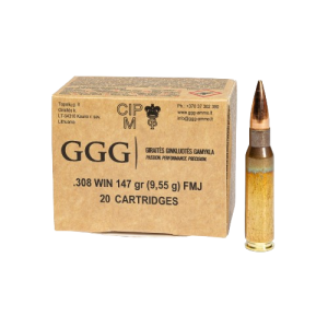 GGG .308 WIN - 147gr FMJ