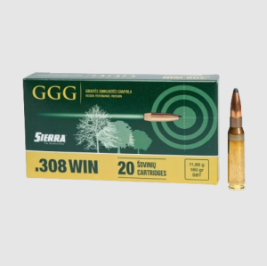 GGG .308 WIN 180gr Sierra GameKing