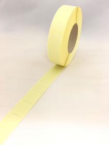 Täcklapp 12x12mm Gräddvit