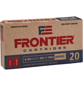 Hornady Frontier 5,56 NATO 55gr FMJ 20st/ask