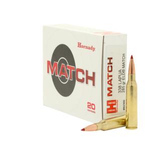 Hornady .338 Lapua Magnum 285gr ELD Match
