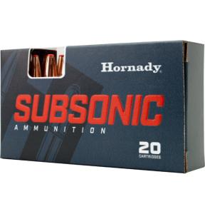 Hornady 450 Bushmaster 395gr Sub-X 20st/ask