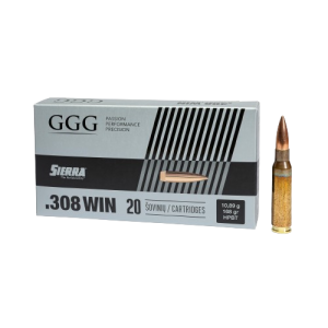 GGG .308 WIN - 168gr HPBT
