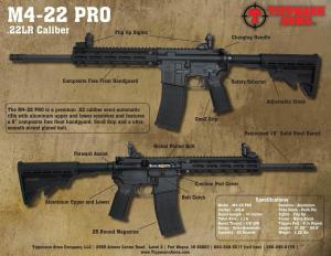 Tippmann M4-22 PRO .22lr 16in