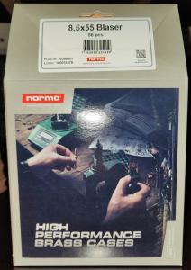 Norma Empty Case 8,5x55 Blaser 50st