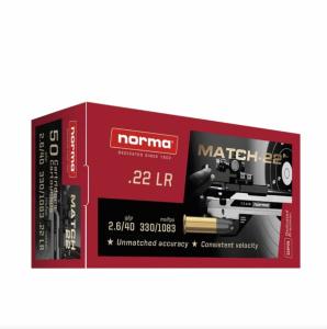 Norma Match .22lr 50st
