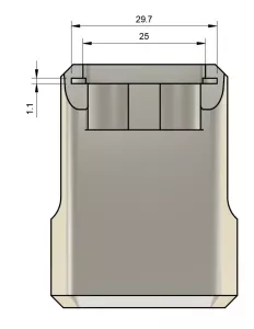 Armanov Mag basepad +2 MKA1919/F12 Blk