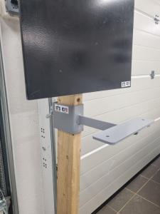 Splitterskyddshållare (11cm utstick) Spalla Target Systems