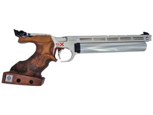 Steyr EVO 10 E SX Svart, silvertuber XL Höger