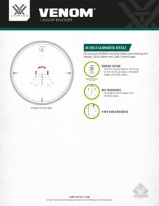 Vortex Venom 1-6×24 riktm AR-BDC3 (Moa) belyst