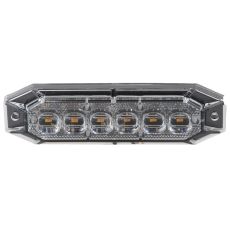 LED Blixtljus R65 Klass 2 (Amber 8 x 1W)