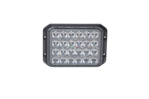LED Blixtljus R65 Klass 2 Amber 24, 125mm