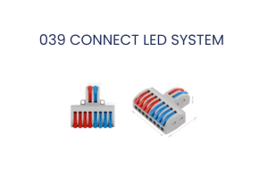 039 CONNECT  - Quick Wire Connector 2-in 8-out