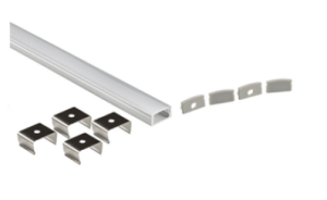 Aluprofil Rak, Slim 17x8mm