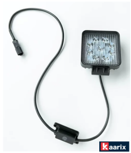 BOSTON WORK LIGHT 27W WITH DARK SENSOR
