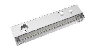 LED-kapslingsbelysning LLX-400-BM, 230 V AC, 13 W