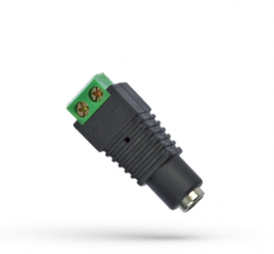 2.1mm 12V, Female Snabbkontakt