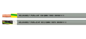 Släpkedjekabel PURö-JZ-HF Grå 10G0.75 mm²