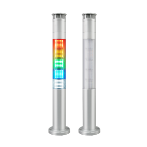 Qlight QST50B-Ex explosionssäkert 5-lagers LED-signaltorn, AC 110-230 V, RAGBW, summer