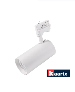Tracklight COB LED 30W, 3-FAS, 3000K, FASDIM, VIT