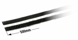 Kardborreband Självhäftande 8x500mm Hudy