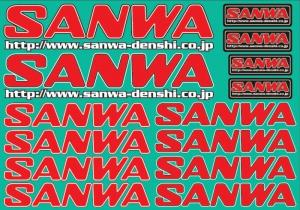 Dekal Röd Sanwa