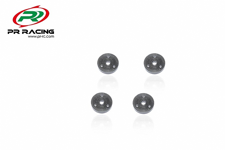 Machined Shock Pistons 1.4mmx3 Hole PR Racing 2wd