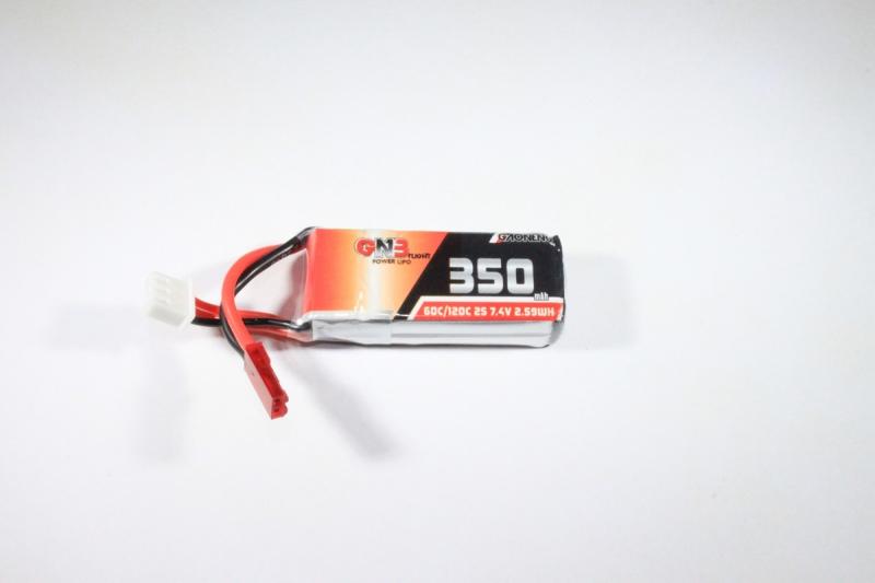 Lipo Batteri 2S 7.4V 350mAh 60C JST Gaoneng