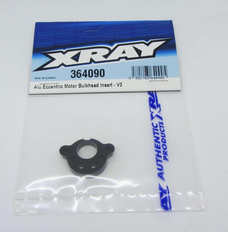 Exentriskt motorfäste inlägg Alu Version 3 Xray XB4