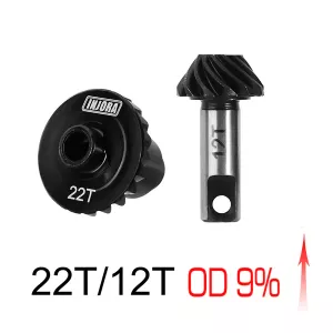 INJORA Overdrive Underdrive Alloy Steel Helical Gears for 1/18 TRX4M