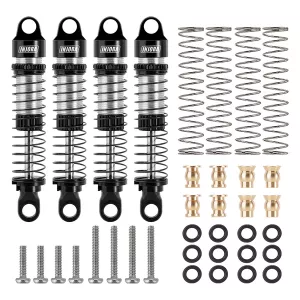 INJORA 53mm Aluminum Threaded Oil Shocks for 1/18 TRX4M (4M-24)