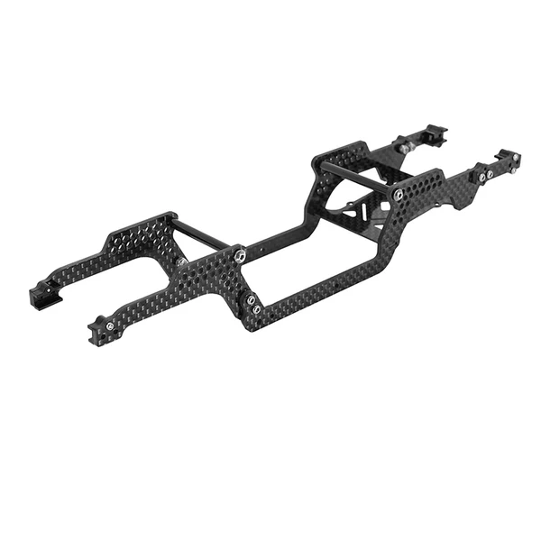 INJORA Universal LCG Chassis Kit for 1/18 TRX4M Upgrade (Carbon Fiber)