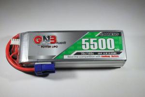 Lipo Batteri 3S 11.1V 5500mAh 70C EC5 Gaoneng