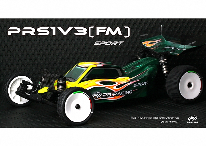 2023 PR S1 V3 SPORT 1:10 Scale 2WD Off Road Electric Buggy Kit