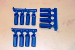 Rod Ends. Heavy Duty. 4-40. Blå. RPM.