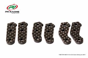 Steering arms Carbon fiber 6 pcs. PR Racing SB401-R 4wd