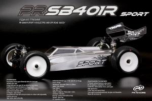 PR SB401-R-Sport 1/10 EL 4wd Off-Road Buggy Byggsats